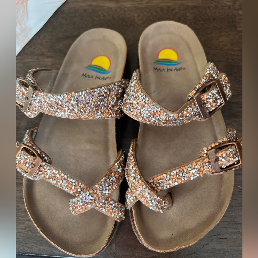 Girls size 3 sandals - Picture 2 of 9